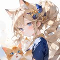 猫姫と猫 3枚目