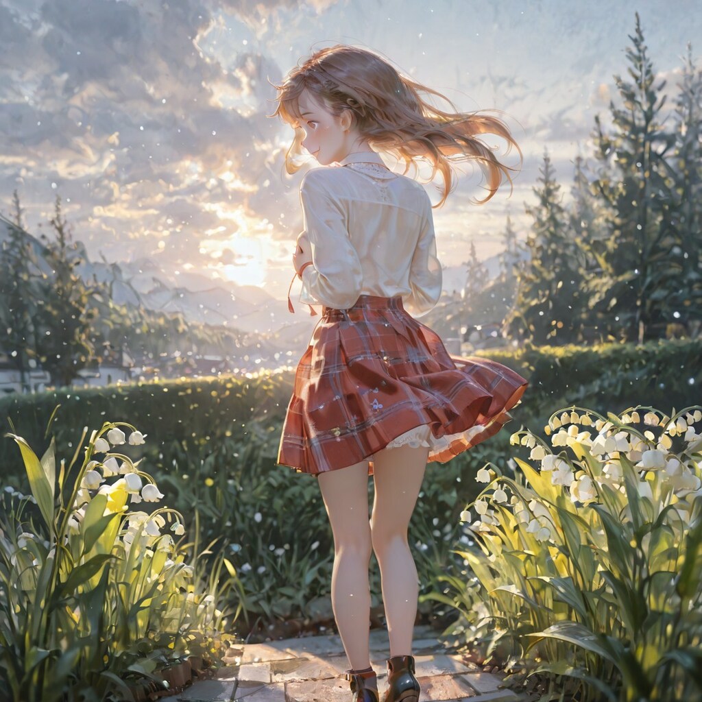 Lily of the valley flower Girl 11/11