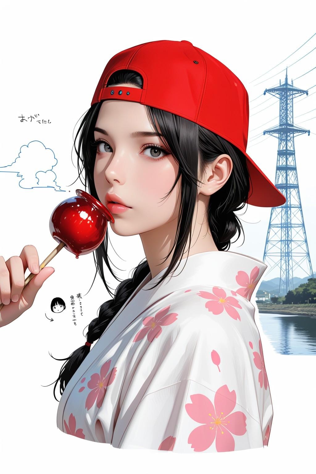 Beautiful Basket Girl（バスケ女子【マネージャー／浴衣（設定資料）篇】）