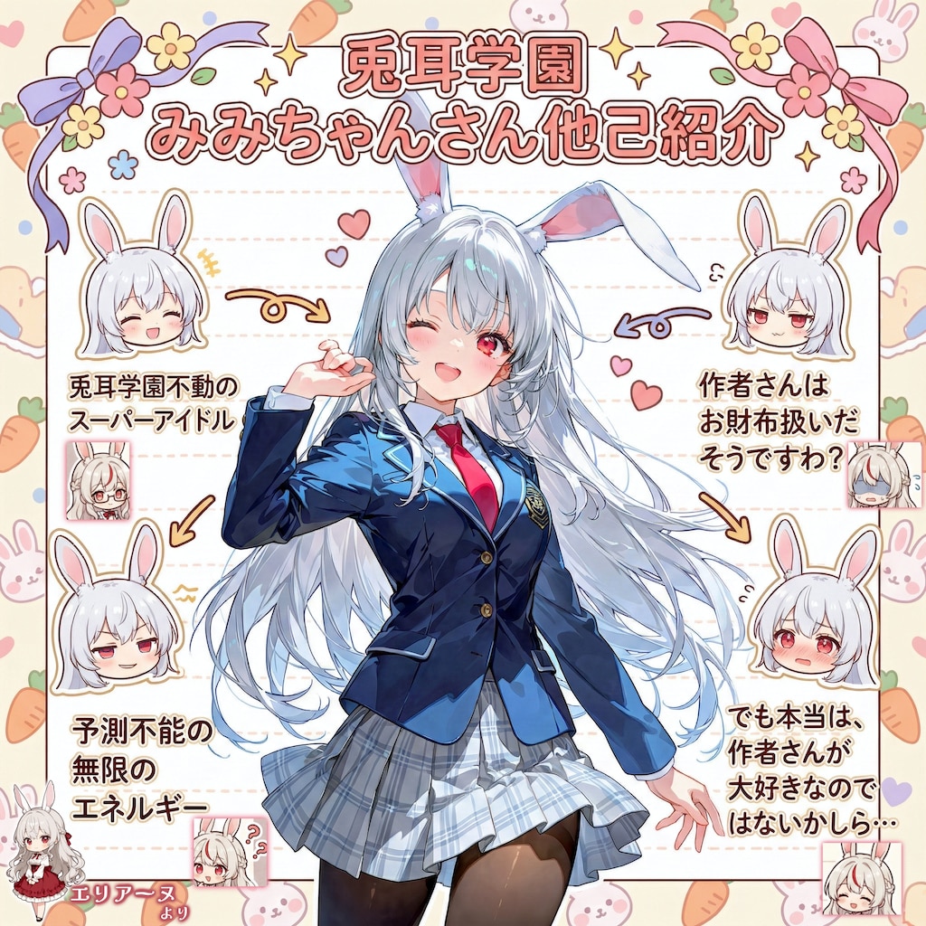 兎耳学園のみみちゃんさん🐰他己紹介 (for マルチビタミン さん)