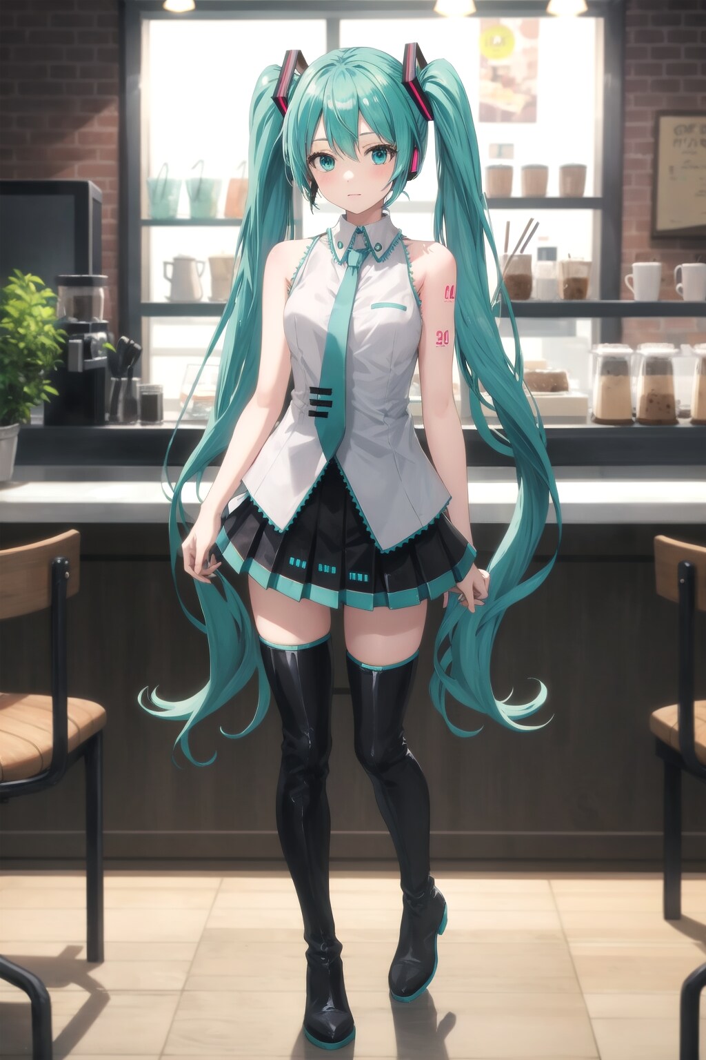 V4Bミクさん、ひさしぶりの恋人