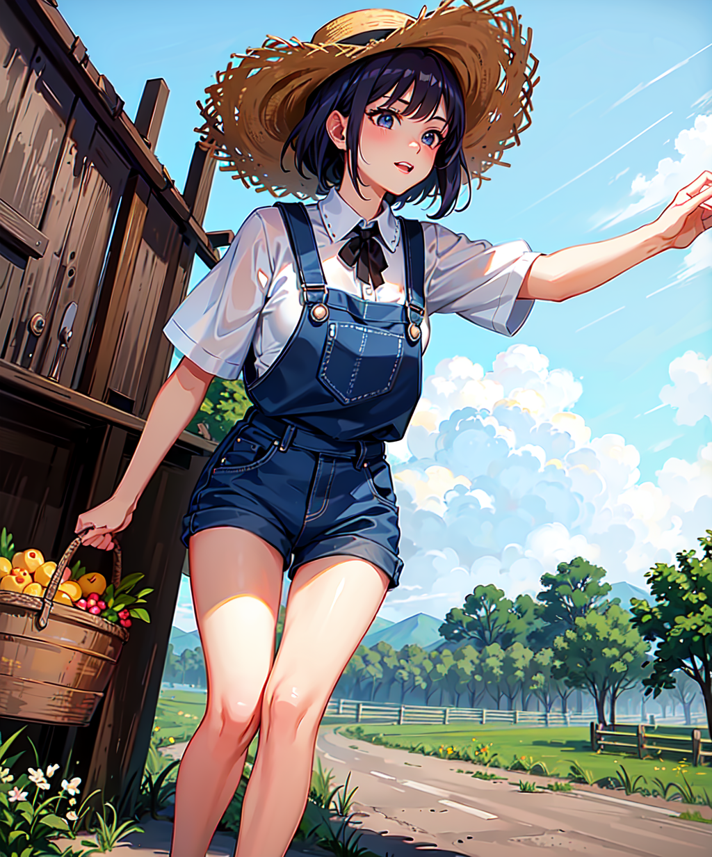 農家の看板娘