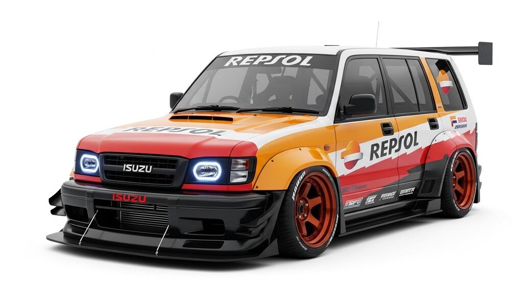 レプソルビッグホーンレーシングカー