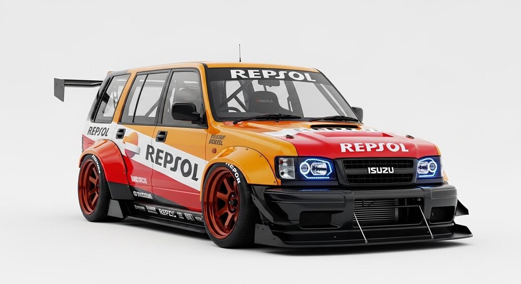 レプソルビッグホーンレーシングカー