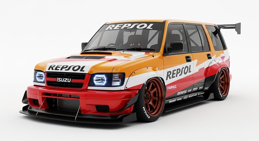 レプソルビッグホーンレーシングカー