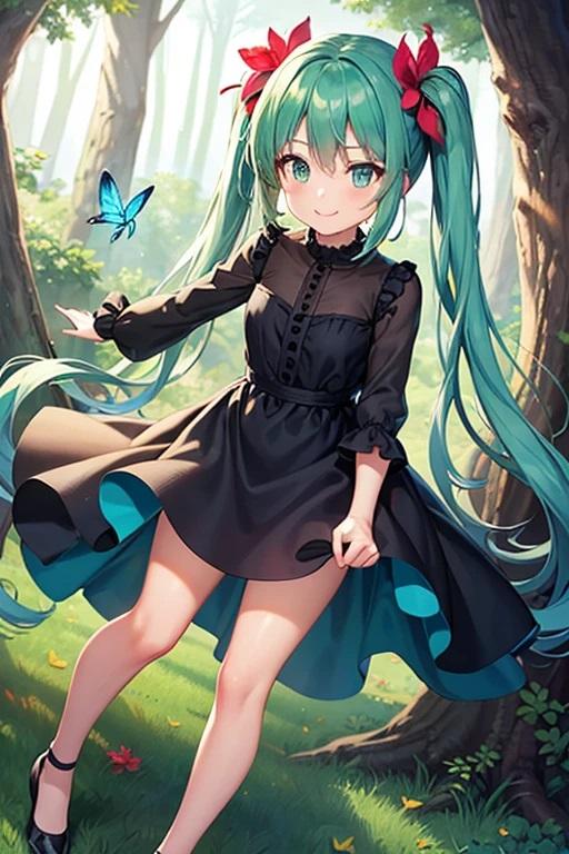 黒いドレス