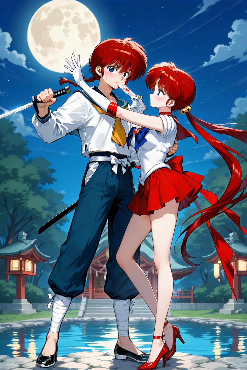 セーラーマーズ乱麗とらんま