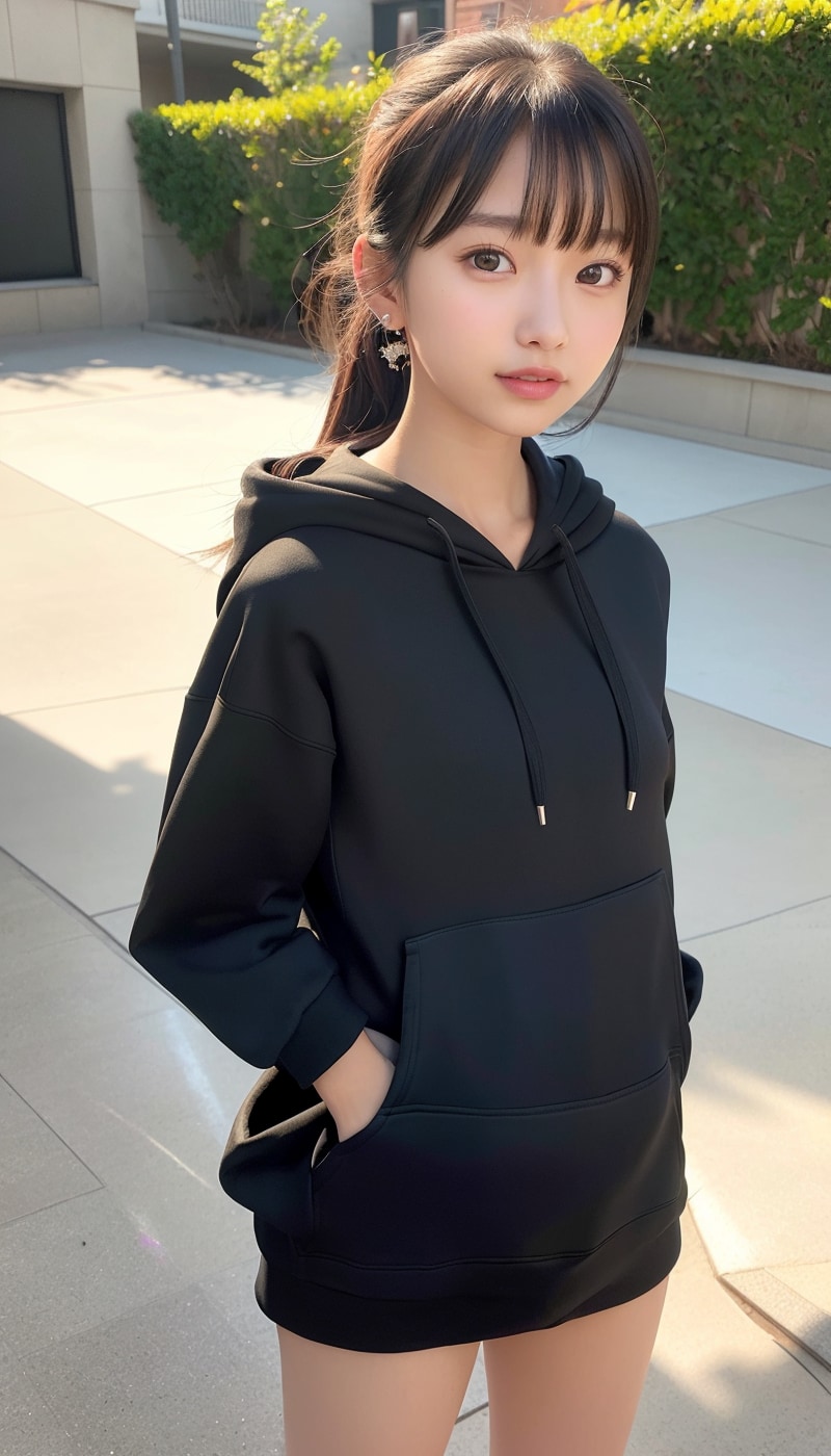 パーカー06 | の人気AIイラスト・グラビア