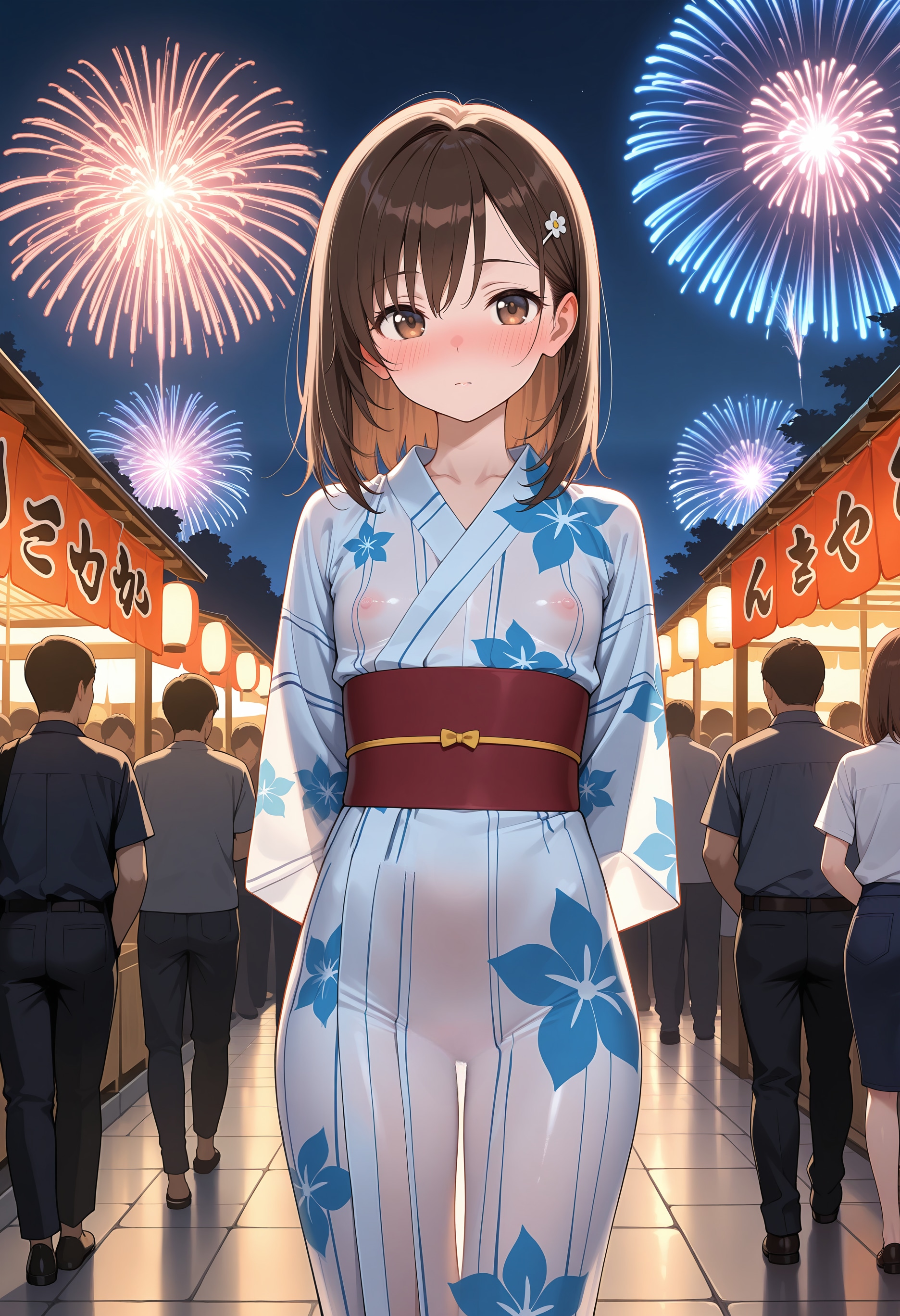 イロイロと楽しむ女の子