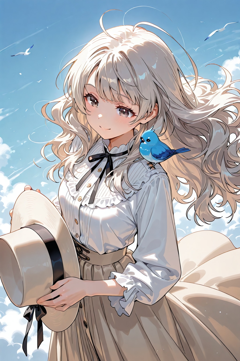 青い鳥 | の人気AIイラスト・グラビア