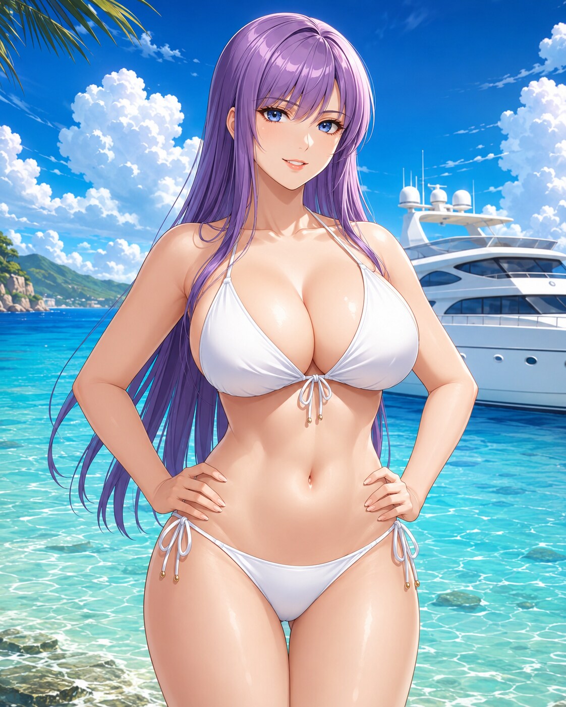 白ビキニ