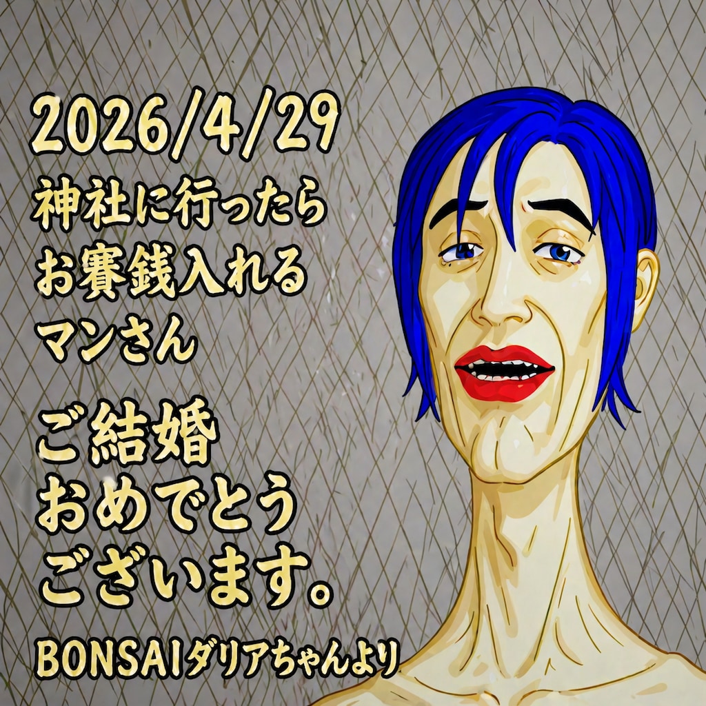 結婚おめでとうございます