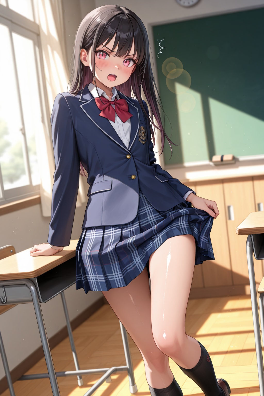 「どう？　制服姿、可愛いでしょ」