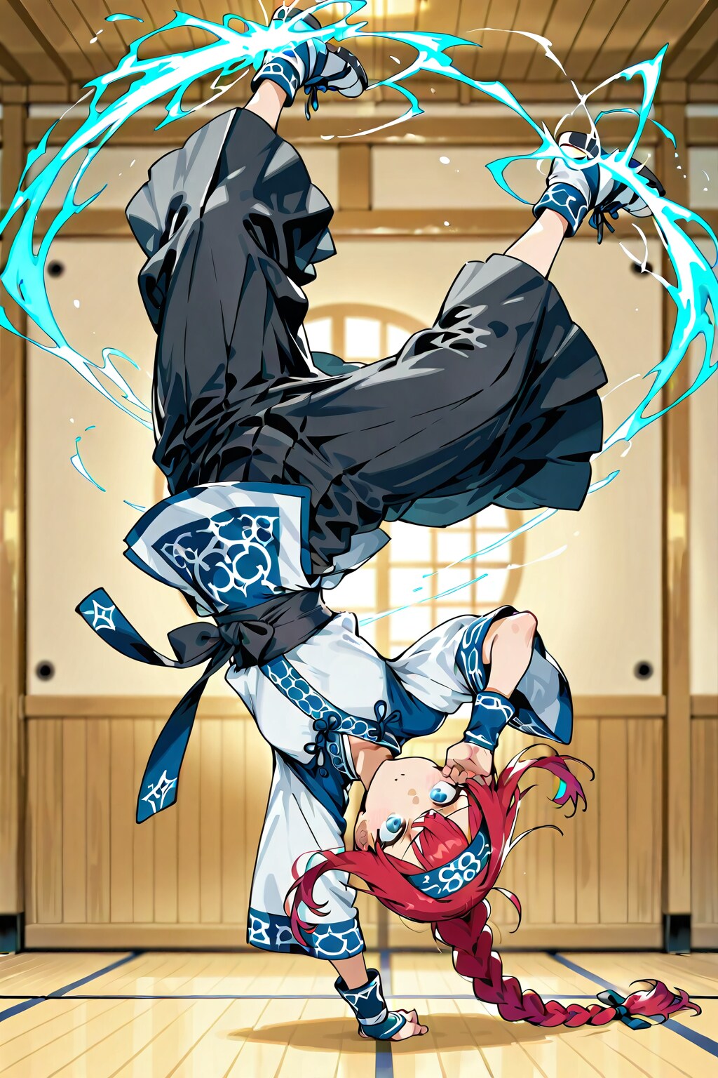 意外とアクロバティックな小織くん