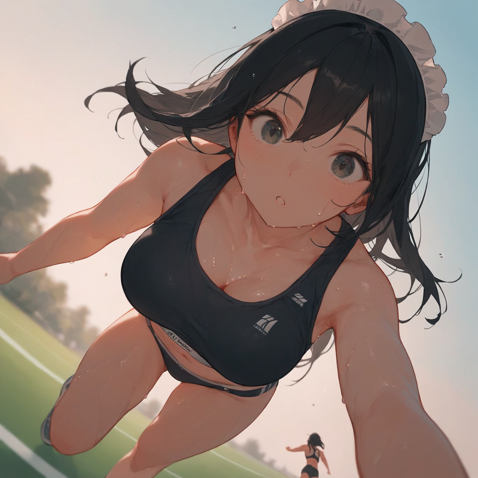 陸上部メイドさん