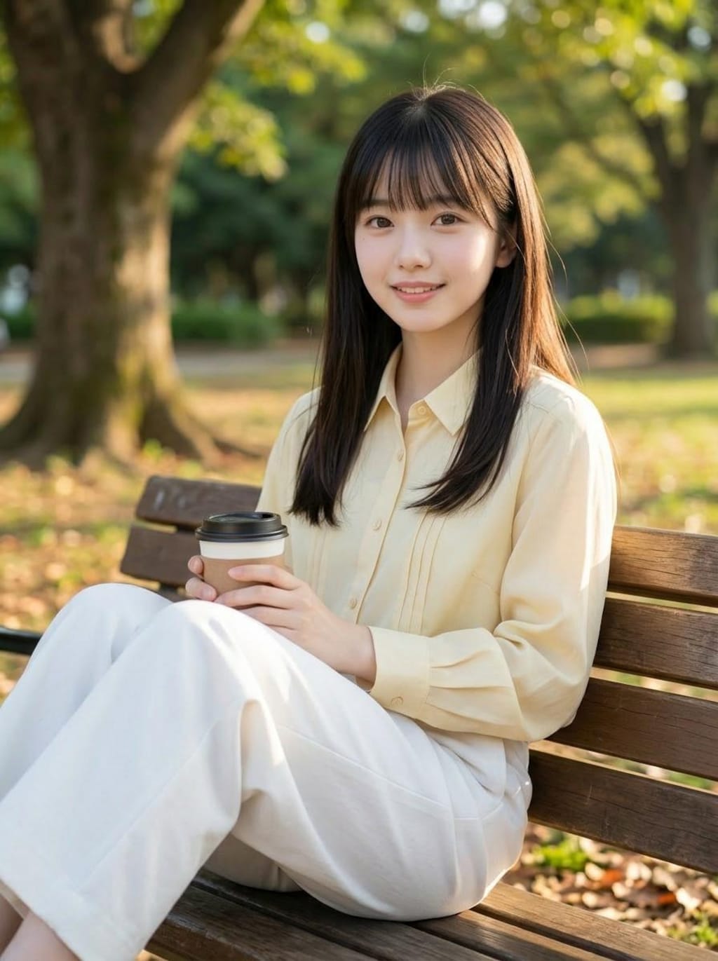 公園でくつろぎ
