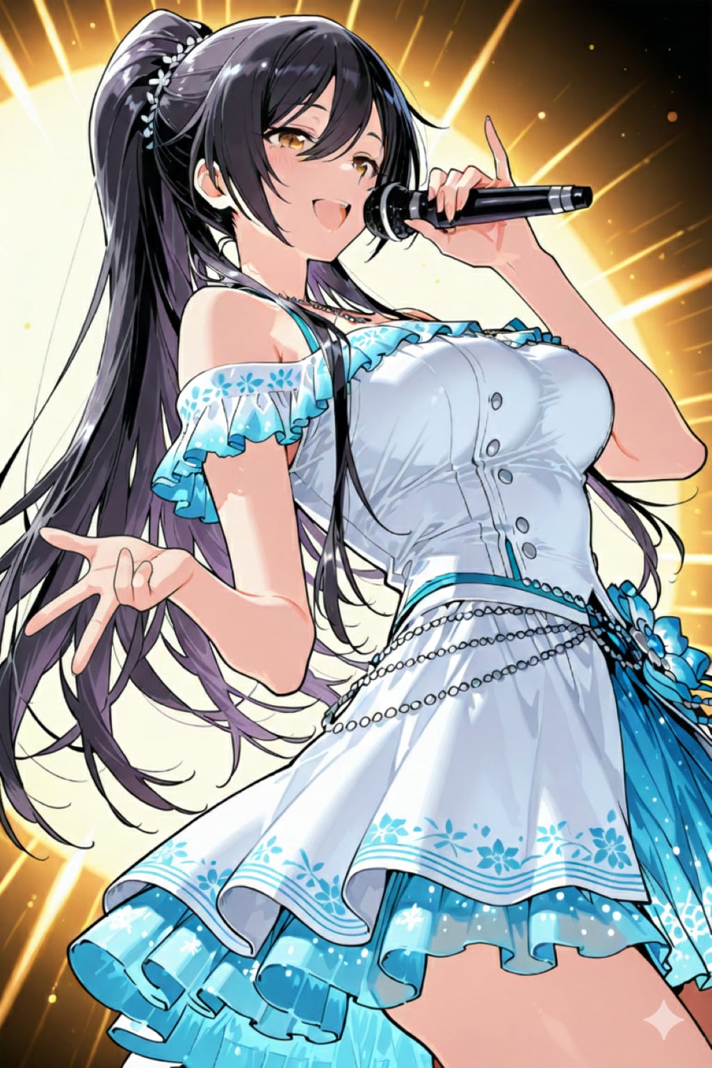 【コンサート】白瀬咲夜　新作衣装 by #PHOENIX | の人気AIイラスト・グラビア