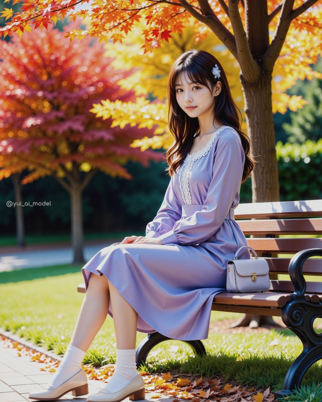 紫ワンピ beauty-250