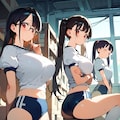 用具室の体操着の女の娘たち♪ 1（12枚） 3枚目