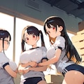 用具室の体操着の女の娘たち♪ 1（12枚） 6枚目