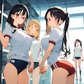 用具室の体操着の女の娘たち♪ 1（12枚） 12枚目