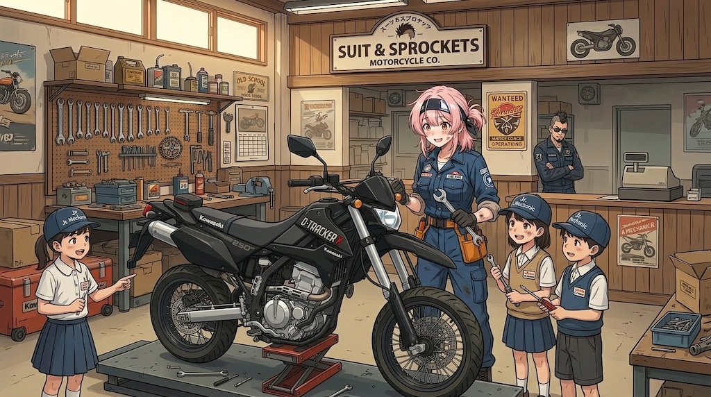 スーツ&スプロケッツで職業体験<リカちゃん>