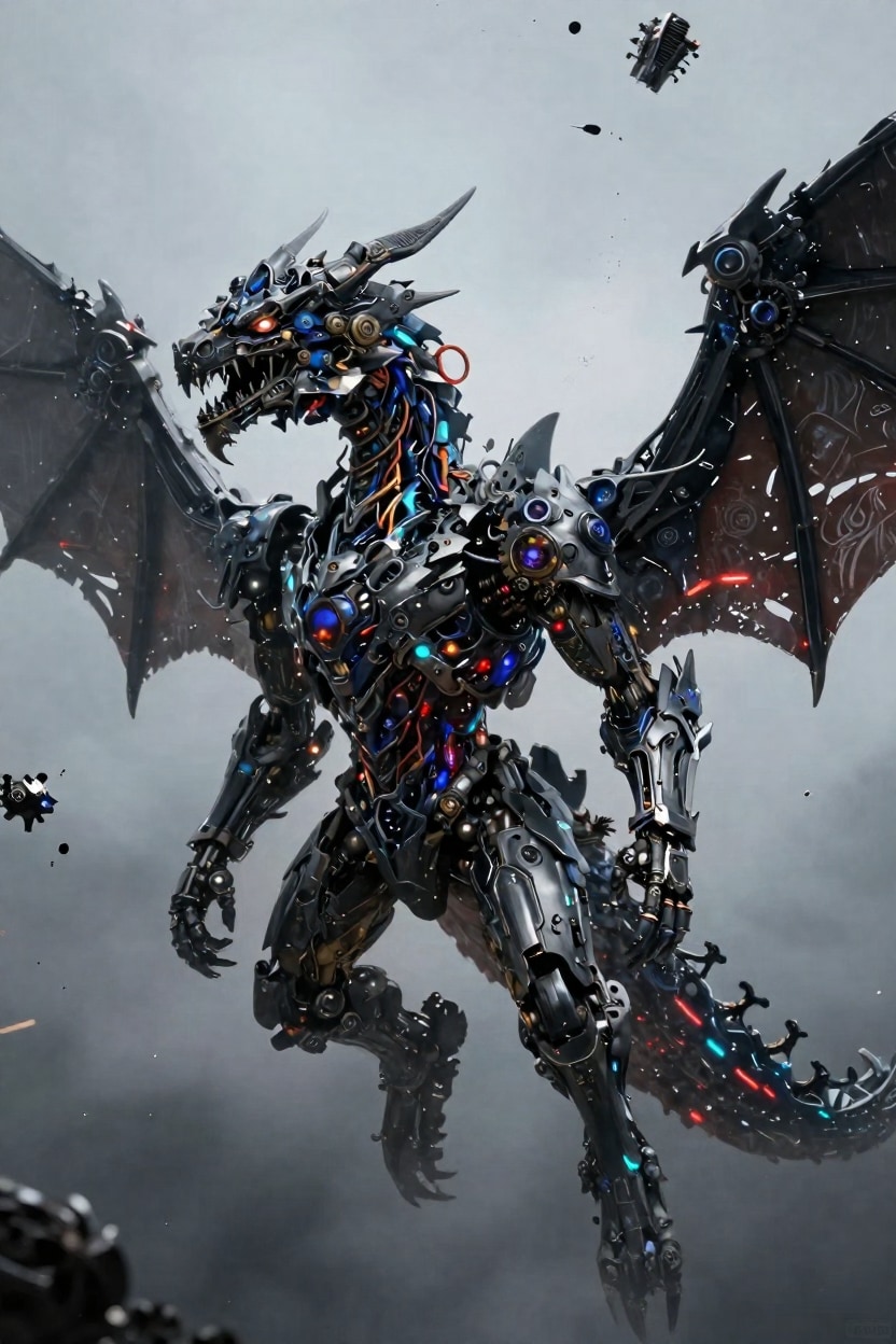 mechanical dragon