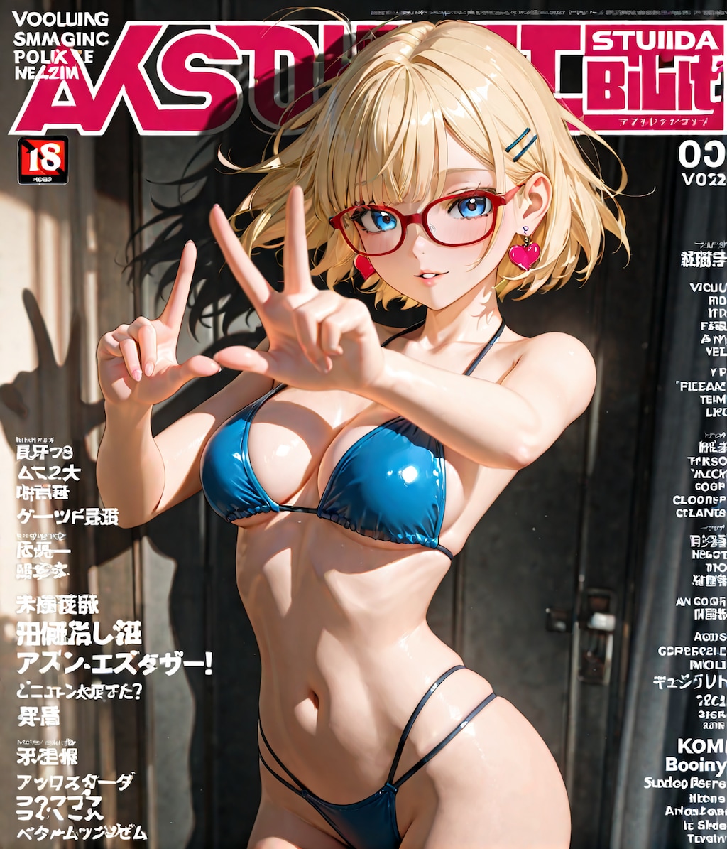 「雑誌の表紙飾っちゃった！」
