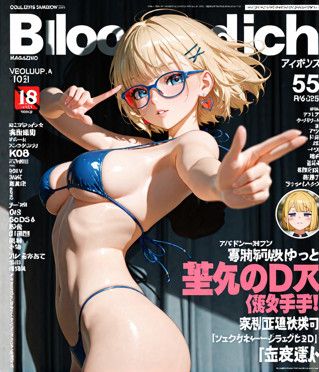 「雑誌の表紙飾っちゃった！」