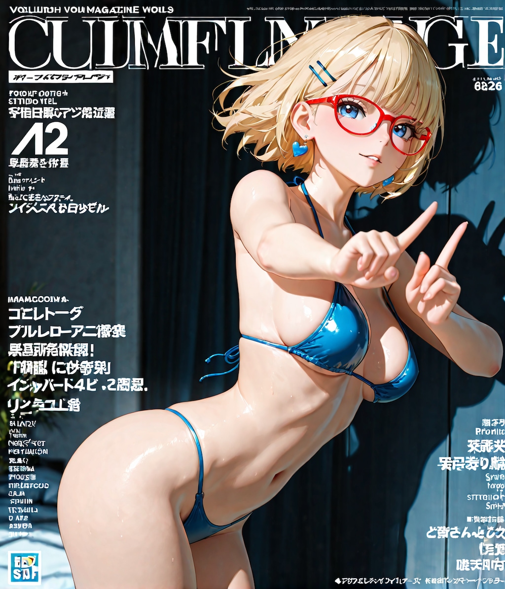 「雑誌の表紙飾っちゃった！」