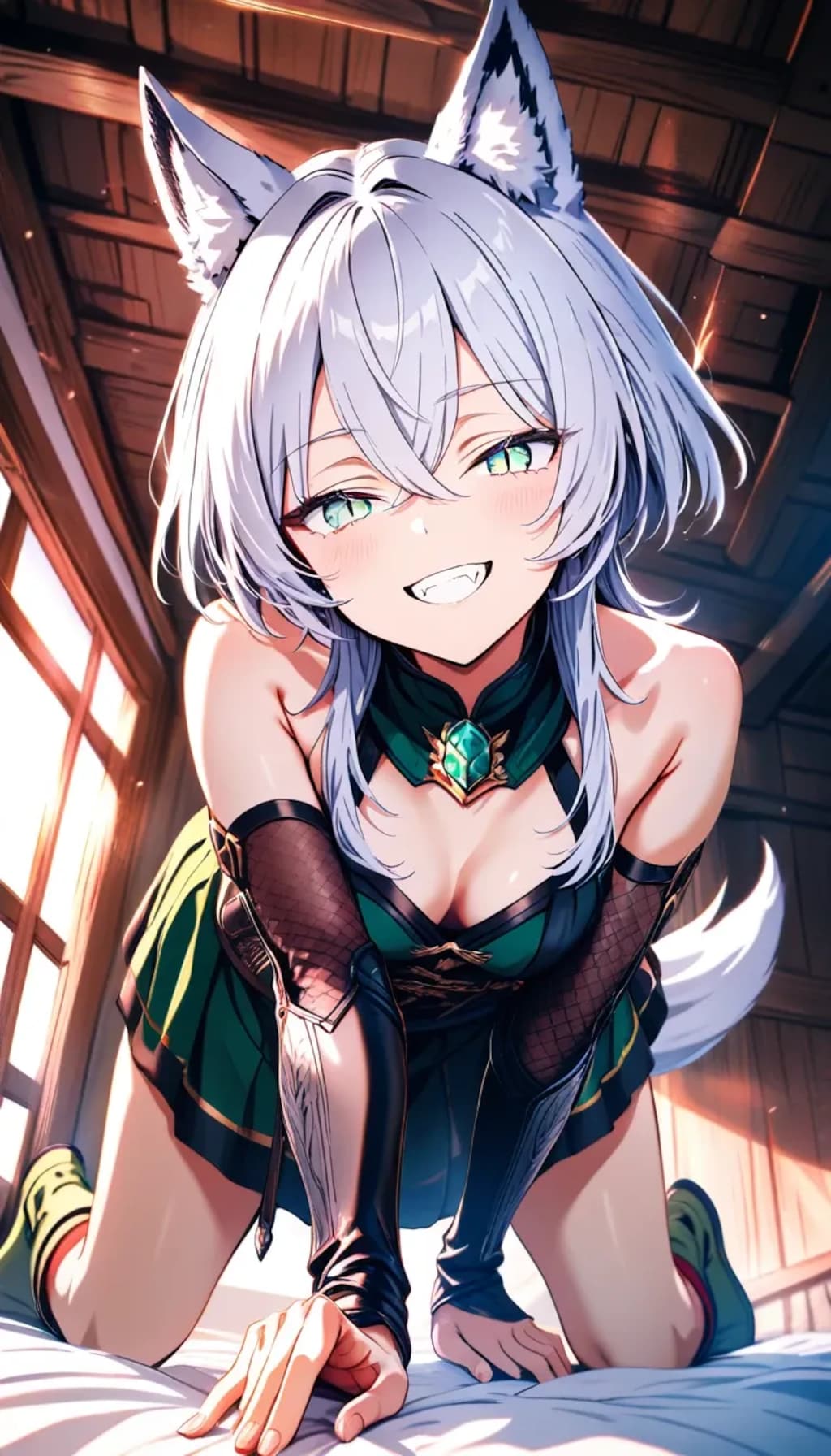 異世界DAYS.12『儂はルルシェリナ。銀狼族の獣人じゃ』＆『ところでお主は受けた恩を返す』＆『そんなことでよいのか？　面白い奴じゃ』