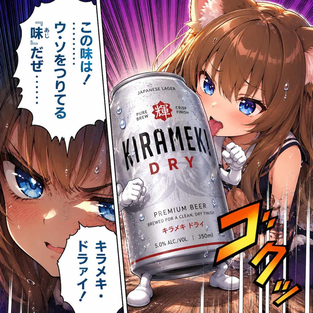 ウソをついてる味のキラメキちゃん