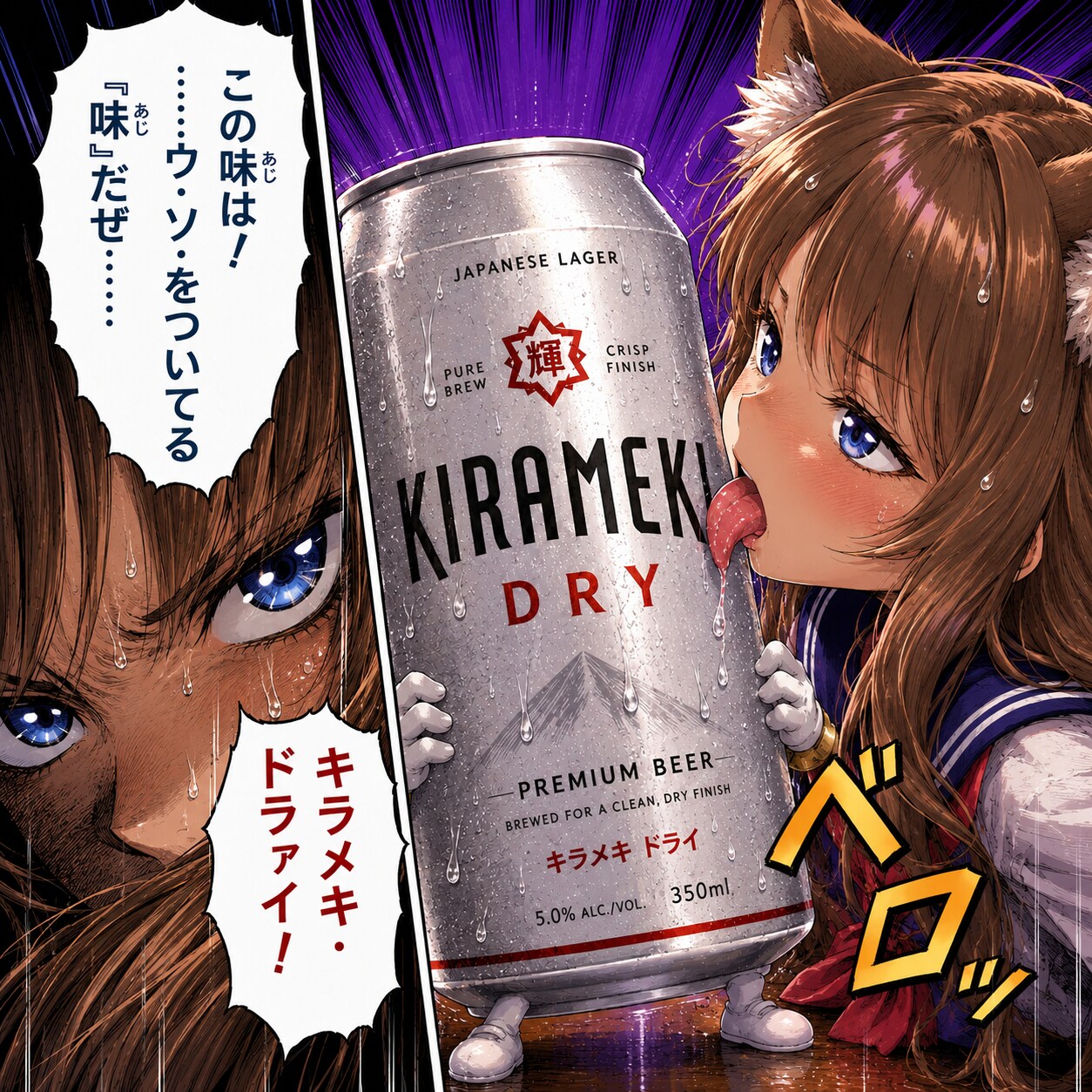 ウソをついてる味のキラメキちゃん | の人気AIイラスト・グラビア