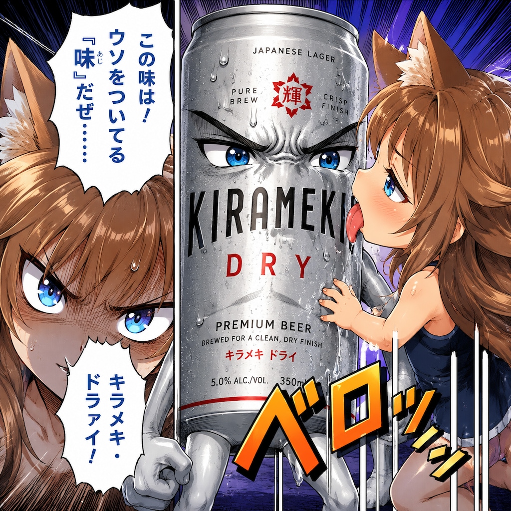 ウソをついてる味のキラメキちゃん