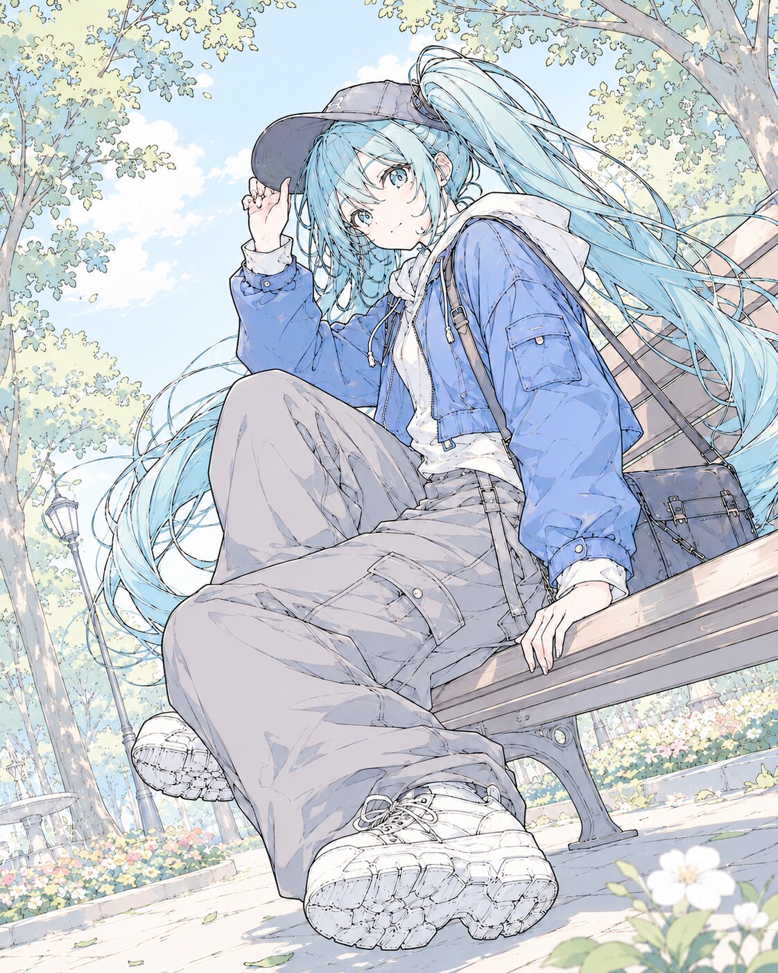 公園で | の人気AIイラスト・グラビア