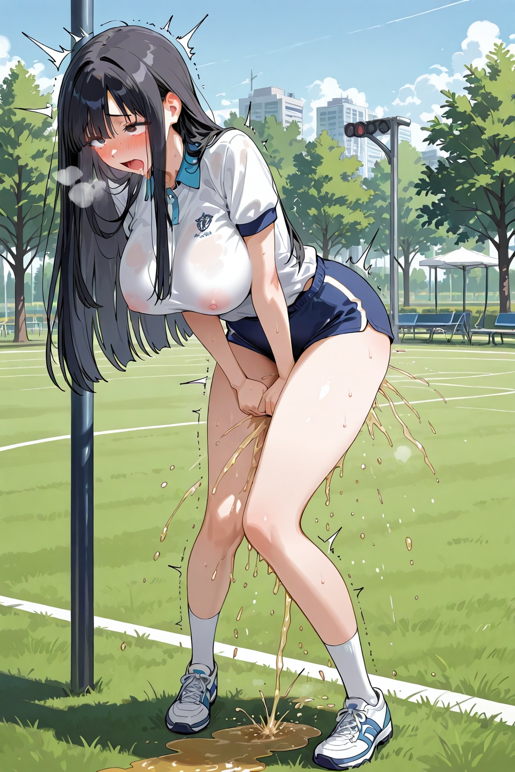 運動中