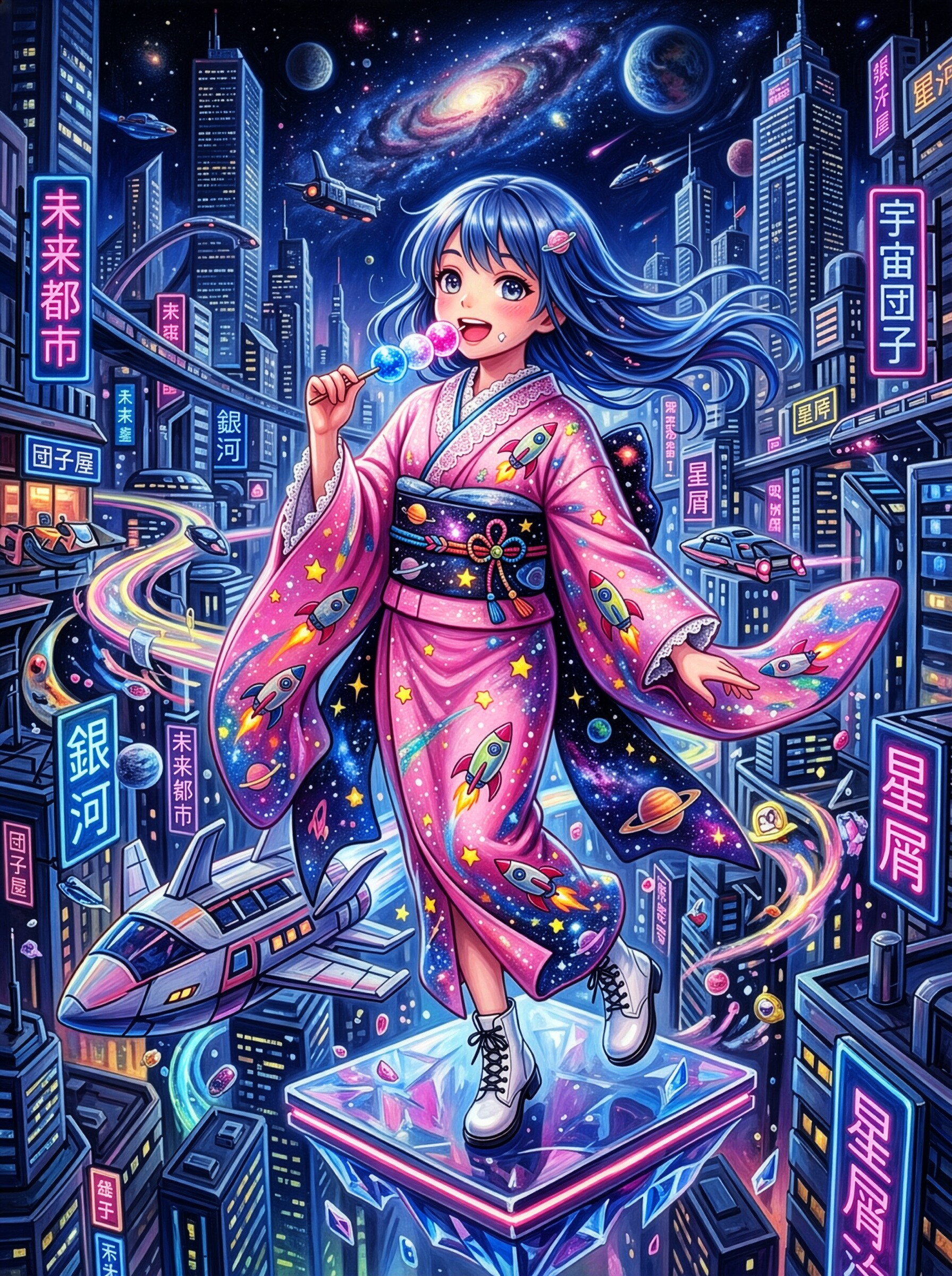 35世紀 着物ガール | の人気AIイラスト・グラビア