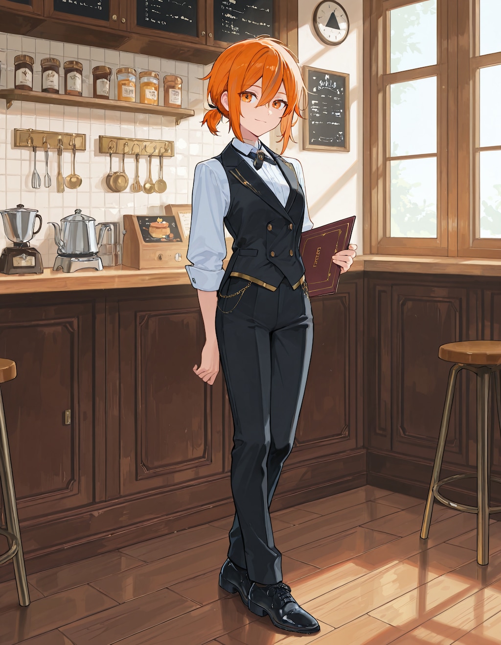 メイドカフェでツーショット📸