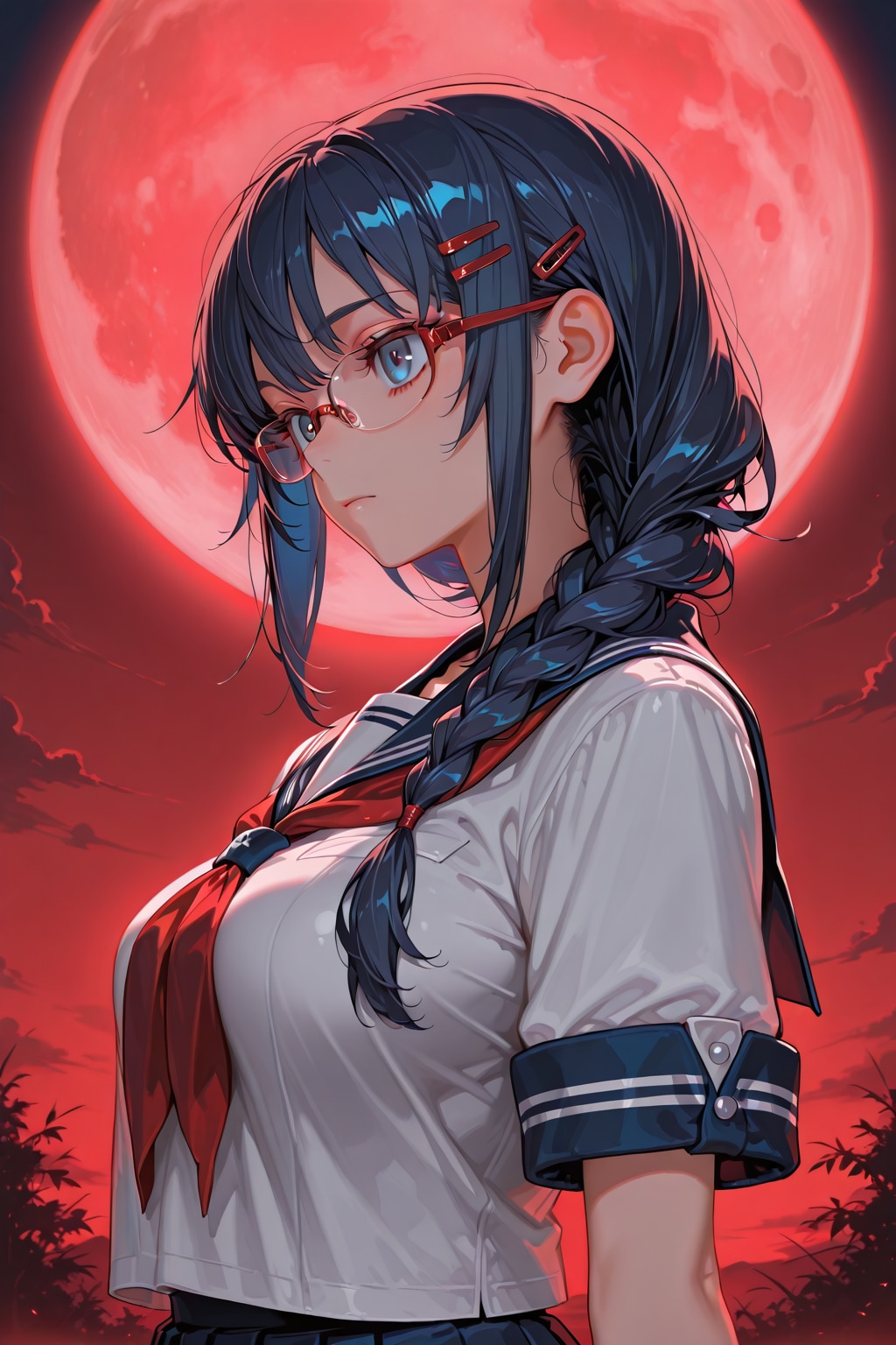 紅い月