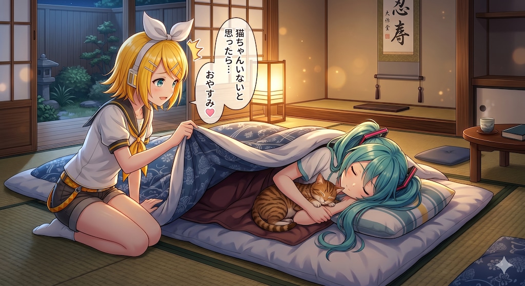 スヤスヤ ミクさん💤