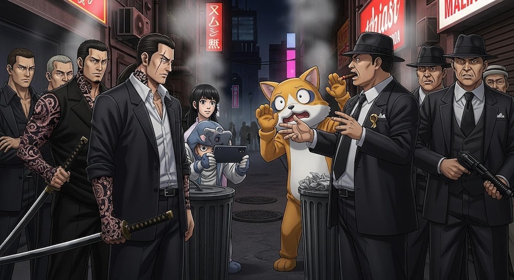 ギャングとマフィアの対決