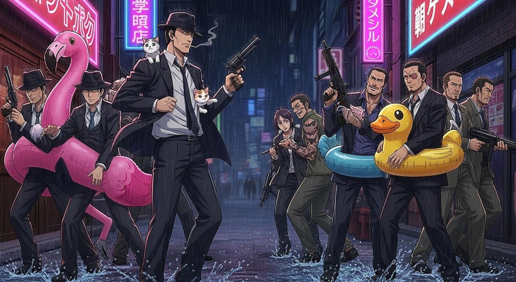 ギャングとマフィアの対決