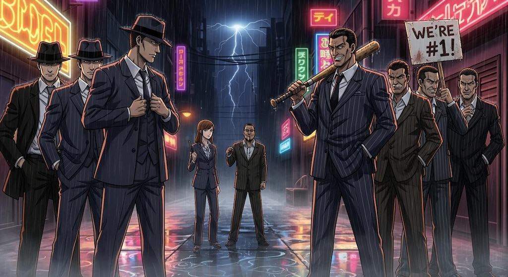 ギャングとマフィアの対決