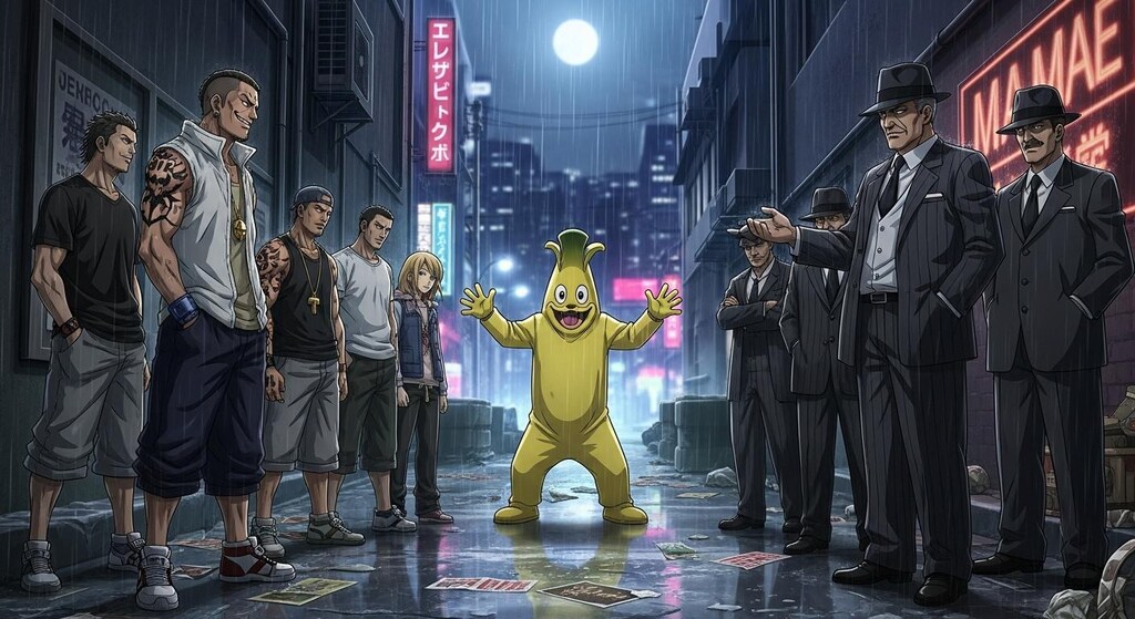 ギャングとマフィアの対決