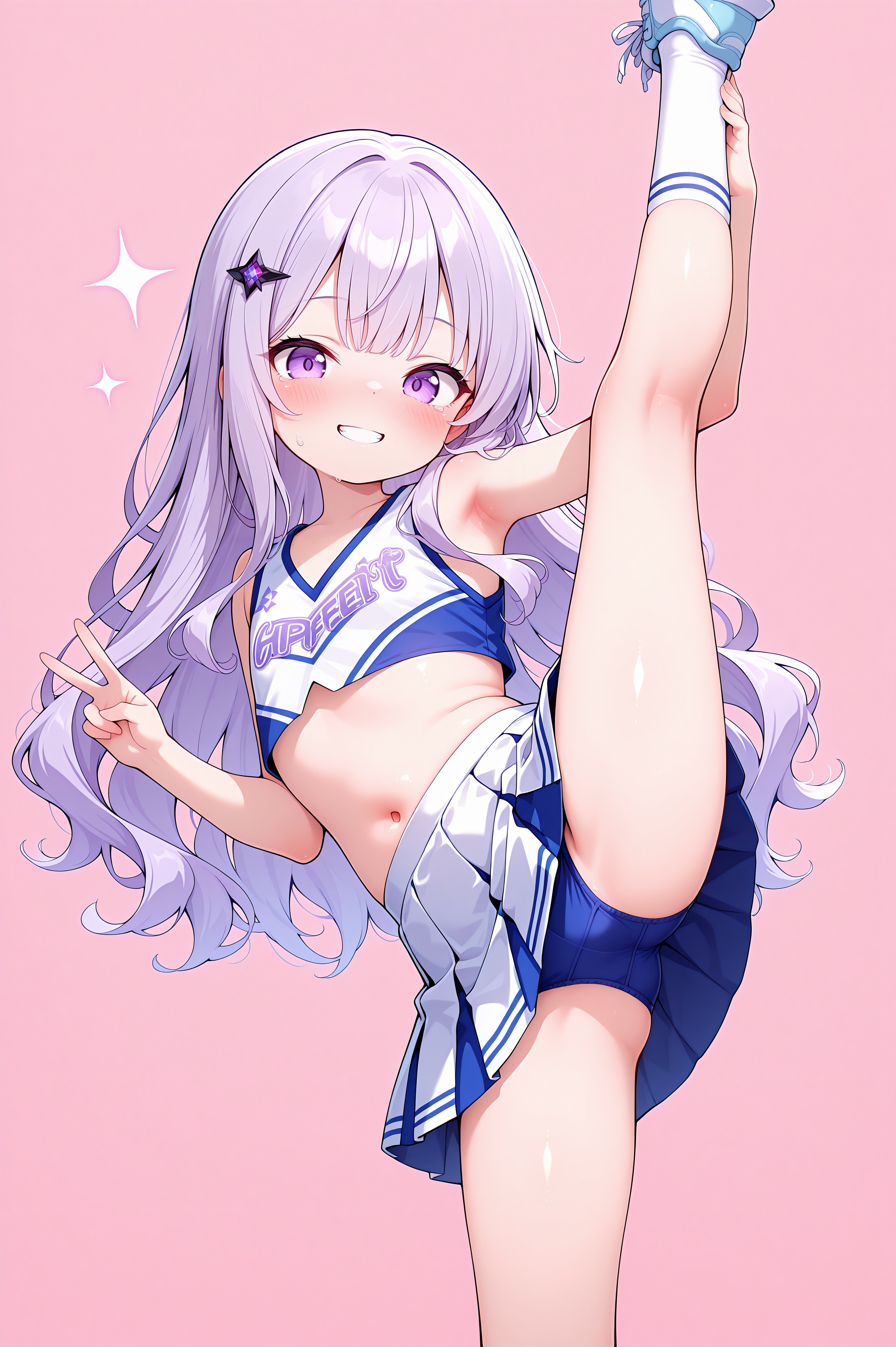 美脚のチアリーダー