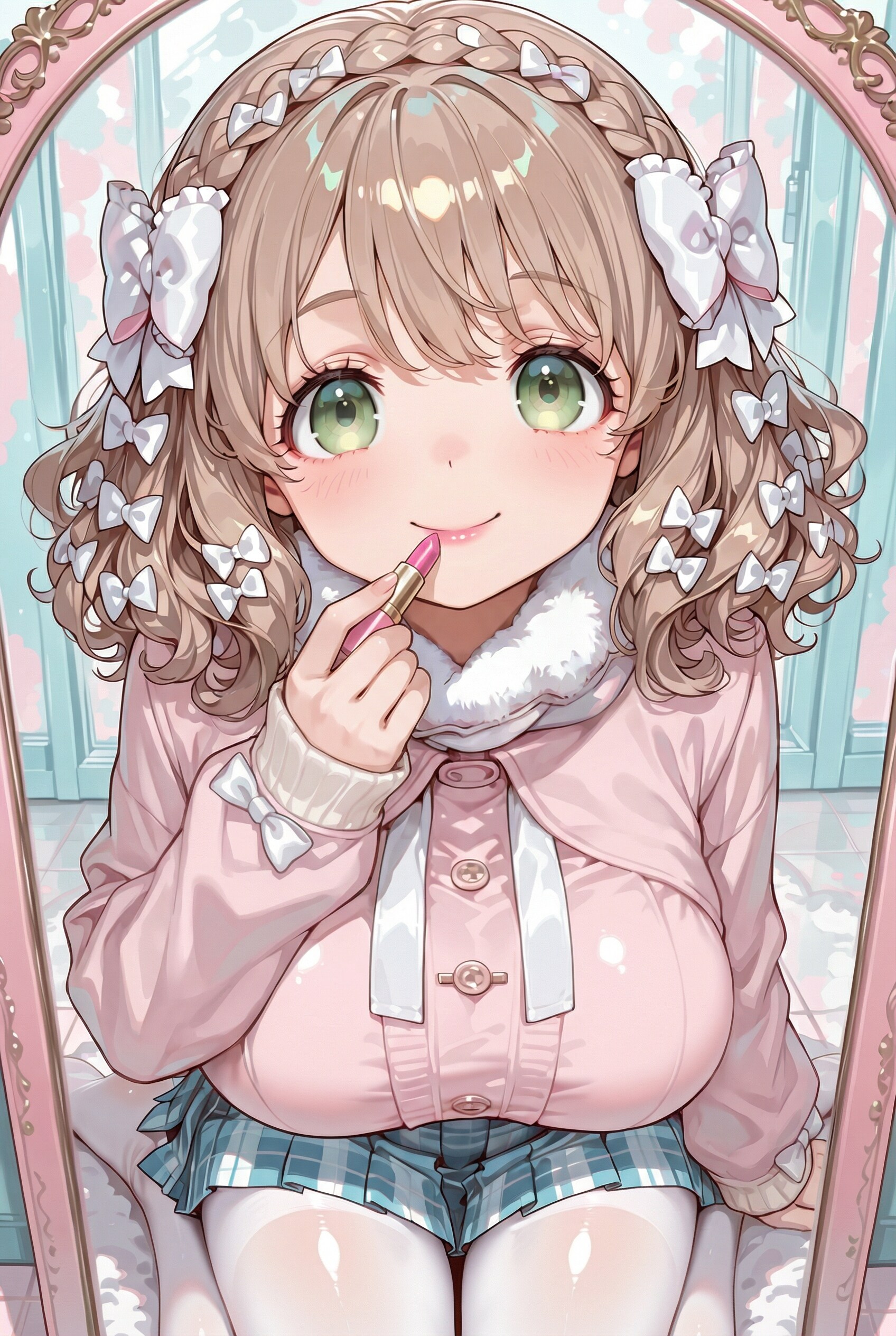 初メイク♡