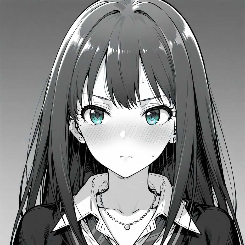 照れて顔が真っ赤な渋谷凛 | の人気AIイラスト・グラビア