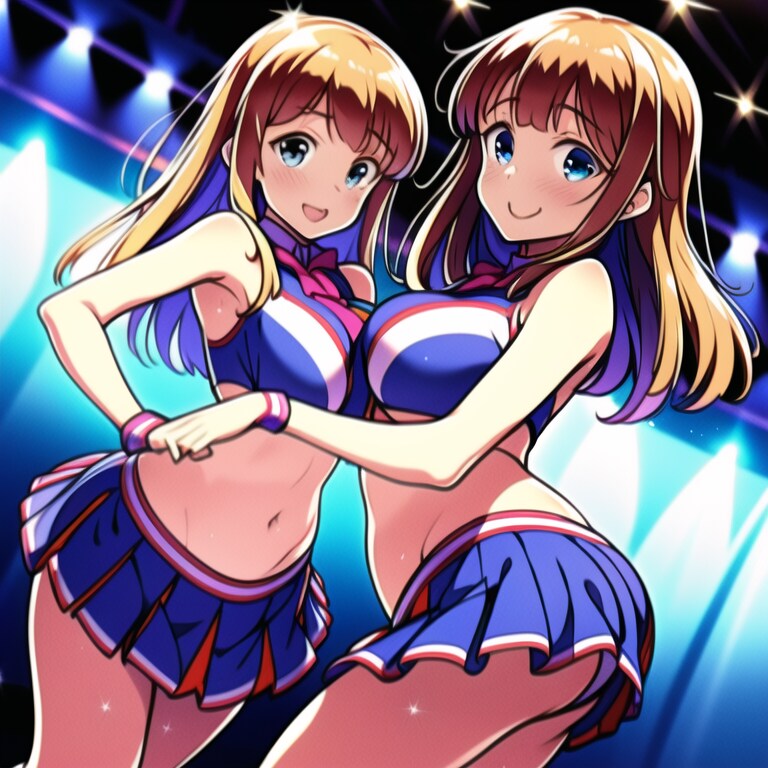がんばるチアリーダー