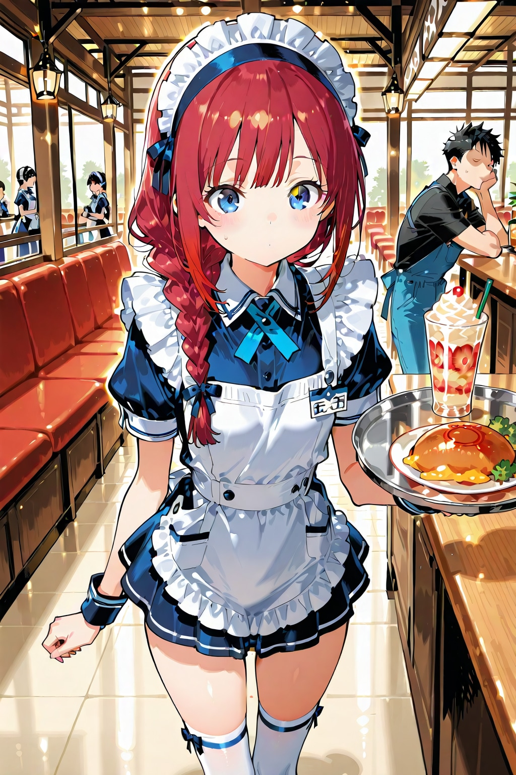 小織くんのバイトはウェイター？ | の人気AIイラスト・グラビア