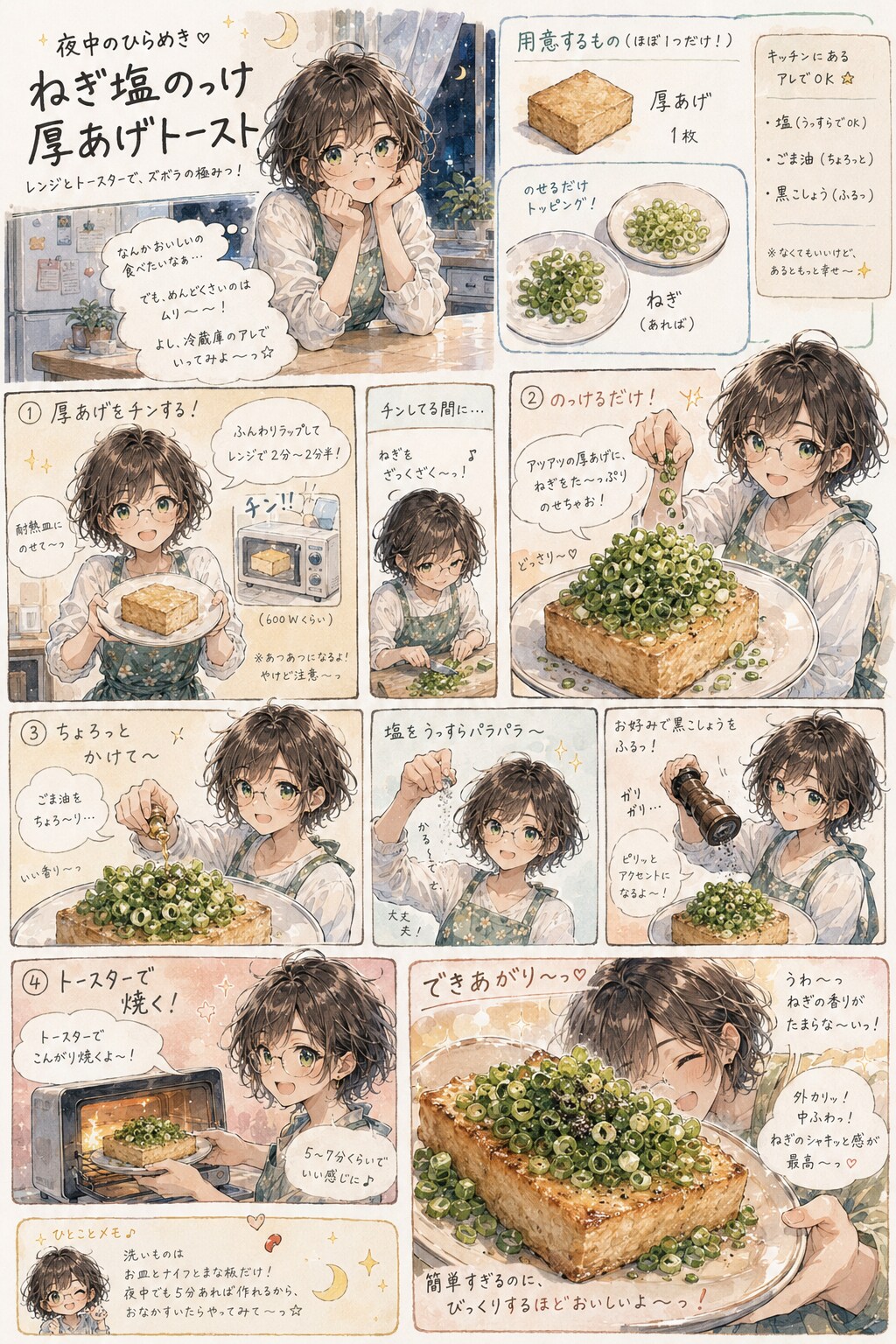うちの子あみの簡単レシピ集。